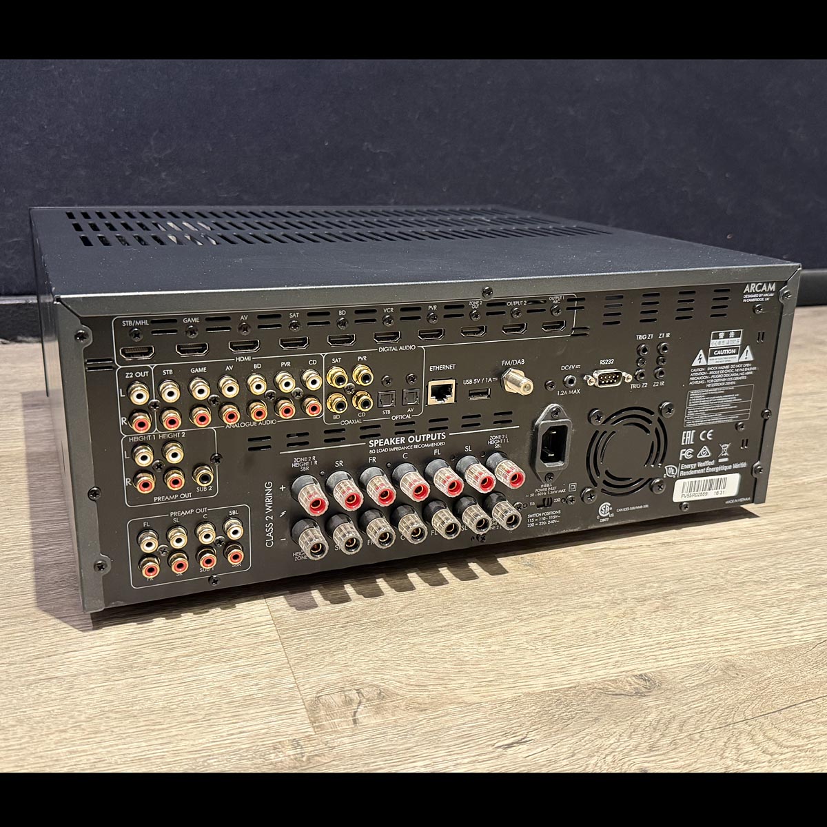 ARCAM FMJ AVR550, Begagnad - Bild 2